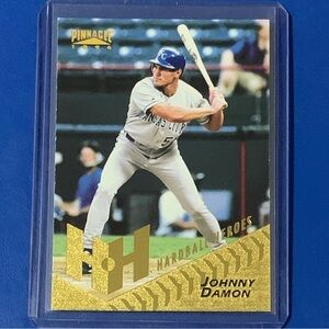 Johnny Damon #277 [Hardball Heros] 1996 Pinnacle Baseball Trading Card